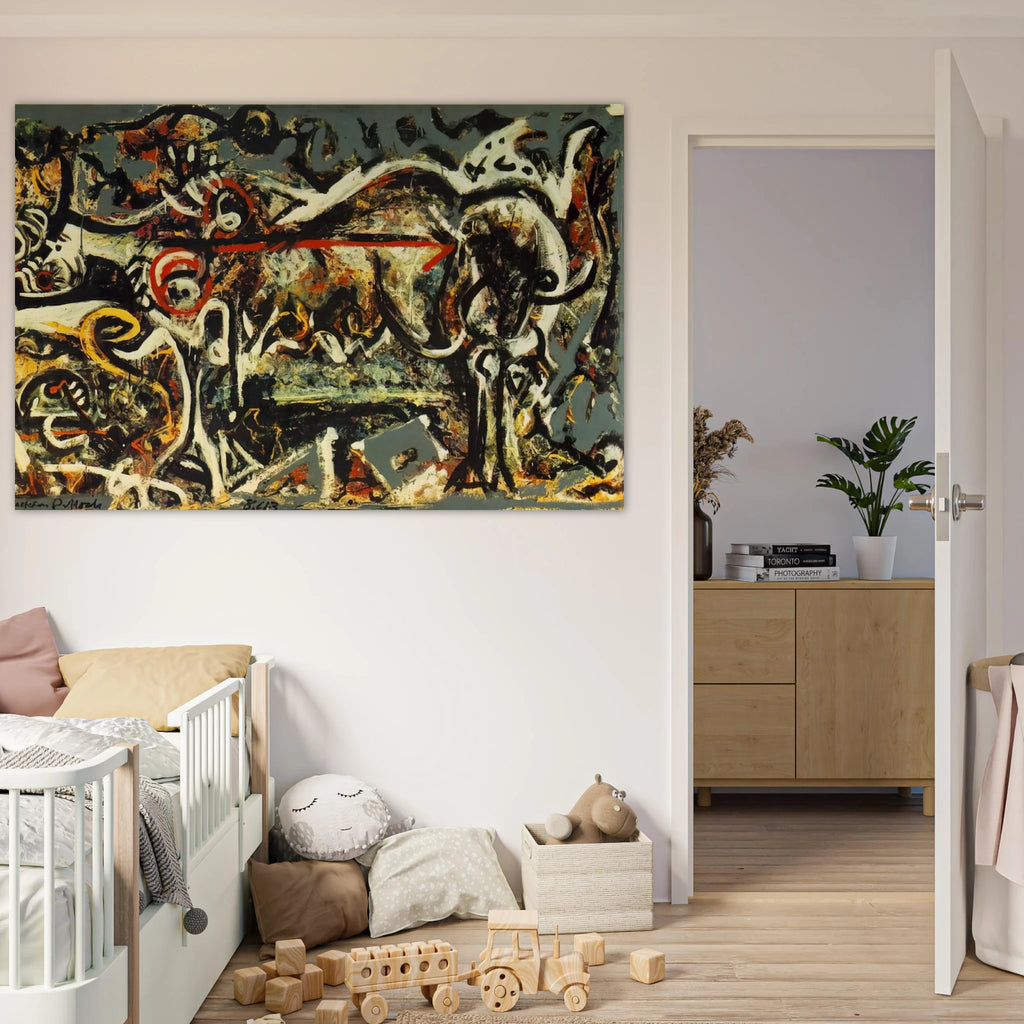 THE SHE WOLF Poster | Jackson Pollock Poster | Jackson Pollock Store
