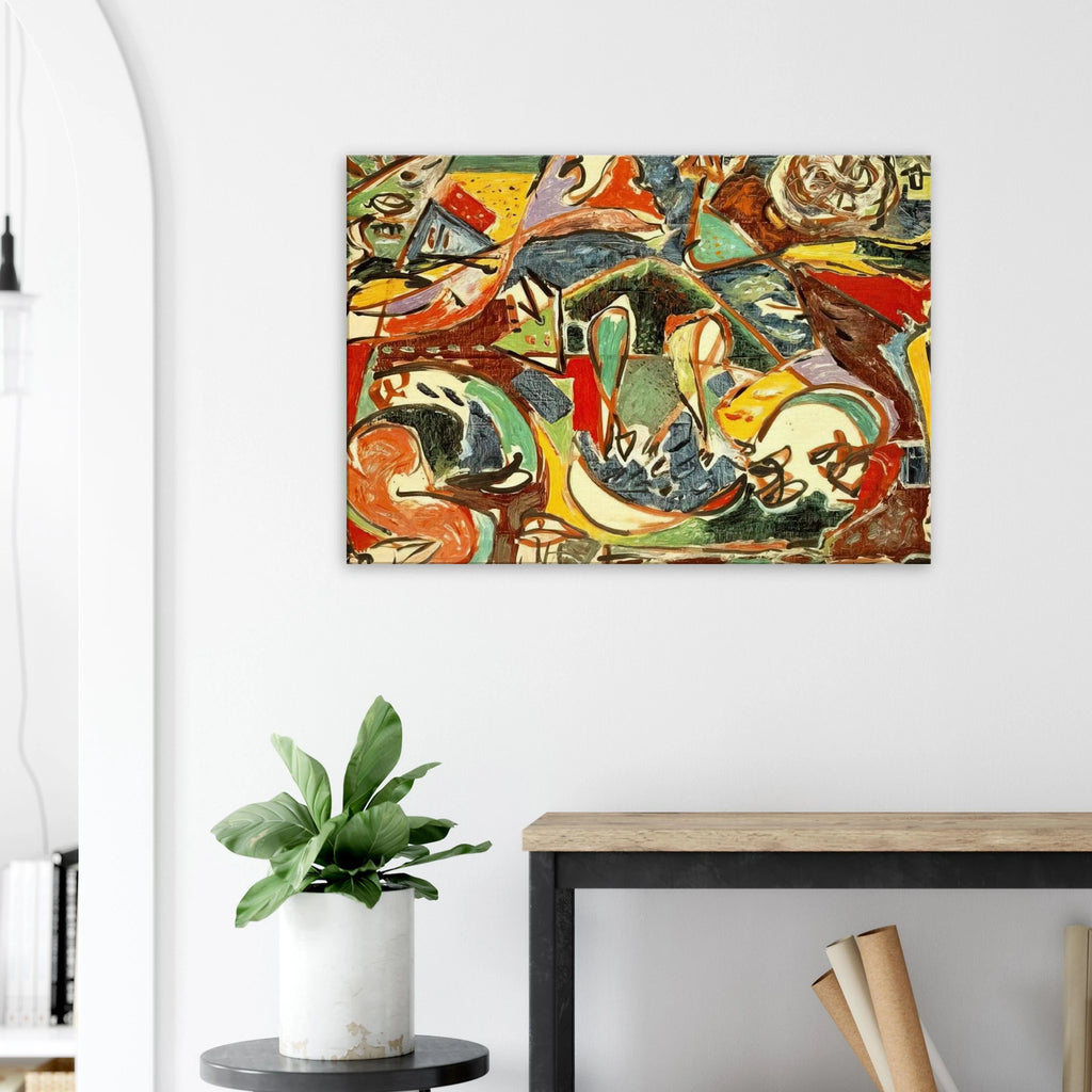 THE KEY Canvas | Jackson Pollock Canvas | Jackson Pollock Store