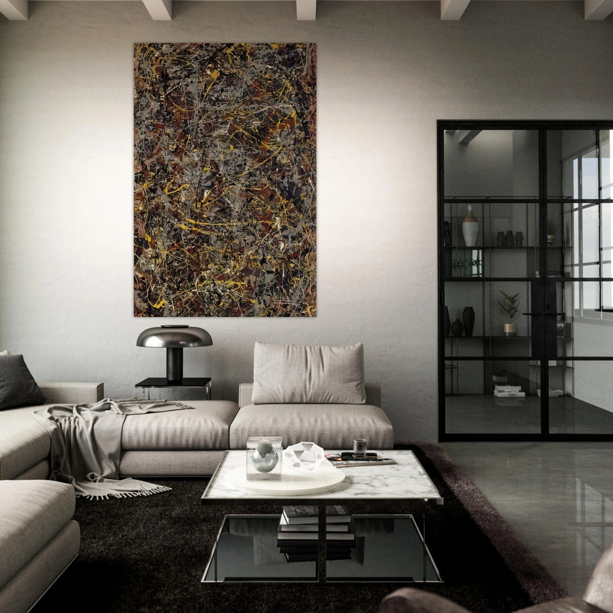 NUMBER 5 1948 1 Poster | Jackson Pollock Poster | Jackson Pollock Store