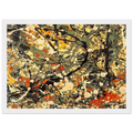 NUMBER 8 DETAIL Framed Poster | Jackson Pollock Framed Prints Wall Art | Jackson Pollock Store