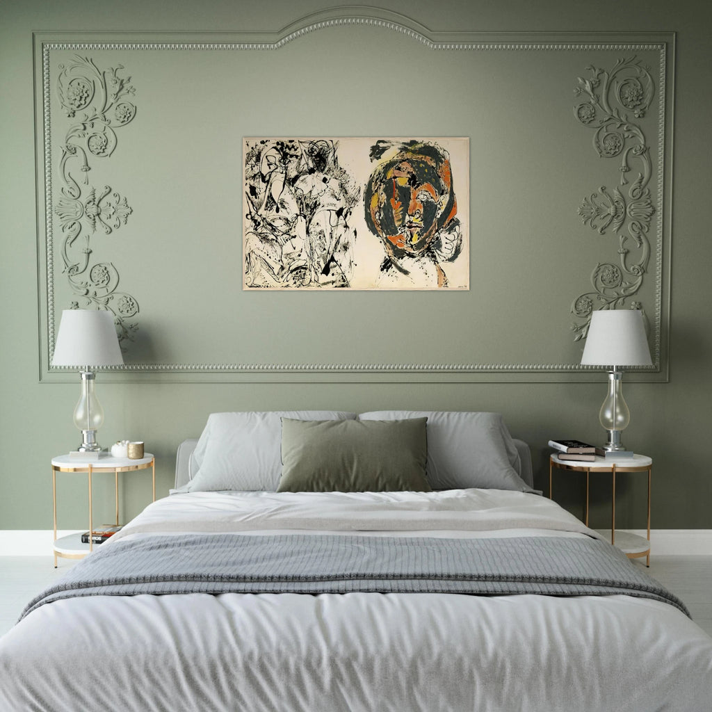 PORTRAIT AND A DREAM 1953 Framed Poster | Jackson Pollock Framed Prints Wall Art | Jackson Pollock Store