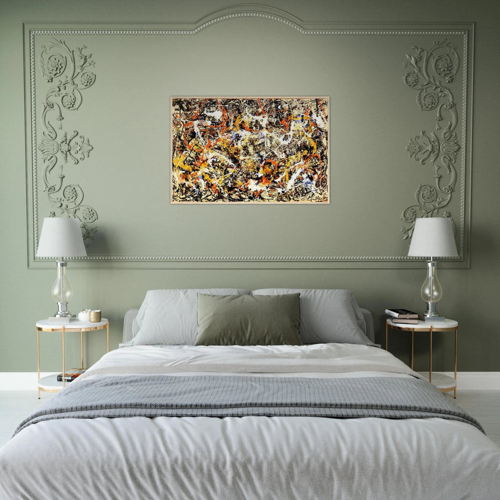CONVERGENCE 1952 Framed Poster | Jackson Pollock Framed Prints Wall Art | Jackson Pollock Store
