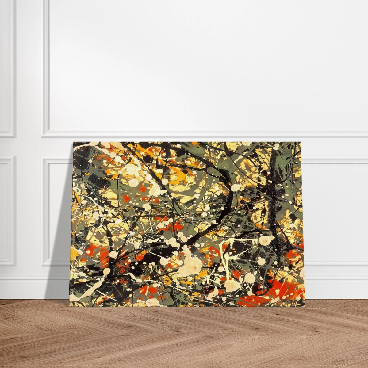 NUMBER 8 DETAIL Canvas | Jackson Pollock Canvas | Jackson Pollock Store