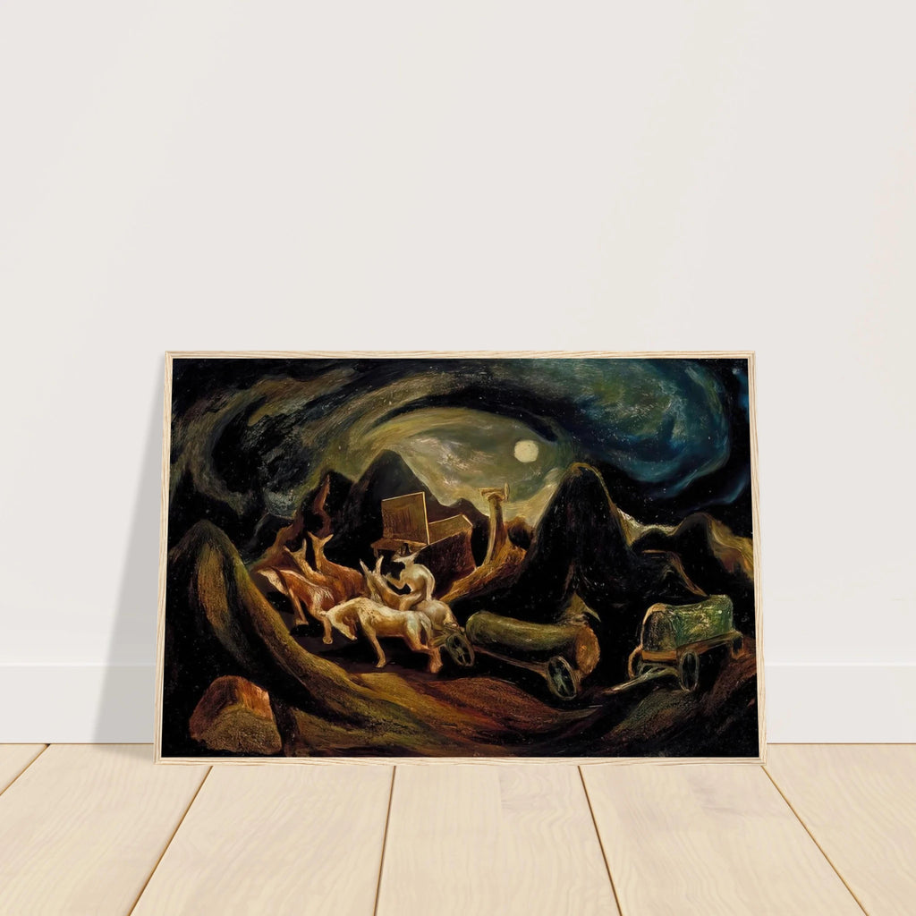 GOING WEST 1935 1 Framed Poster | Jackson Pollock Framed Prints Wall Art | Jackson Pollock Store