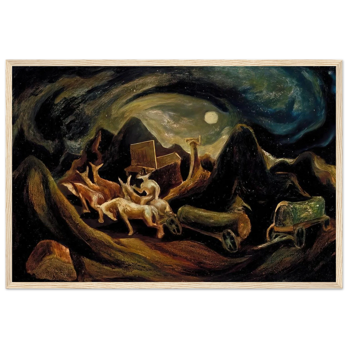 GOING WEST 1935 1 Framed Poster | Jackson Pollock Framed Prints Wall Art | Jackson Pollock Store