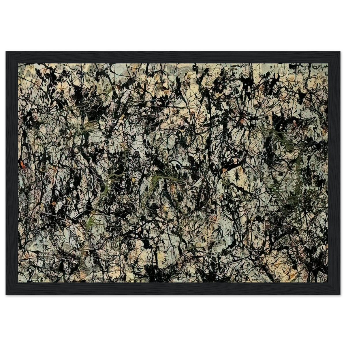 LUCIFER 1947 Framed Poster | Jackson Pollock Framed Prints Wall Art | Jackson Pollock Store