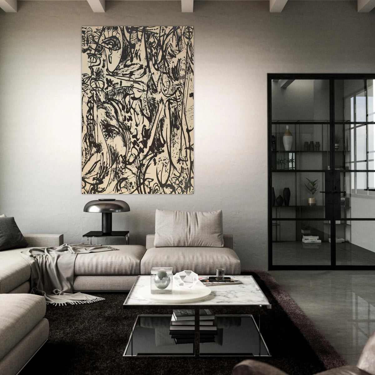 ECHO 1951 Poster | Jackson Pollock Poster | Jackson Pollock Store