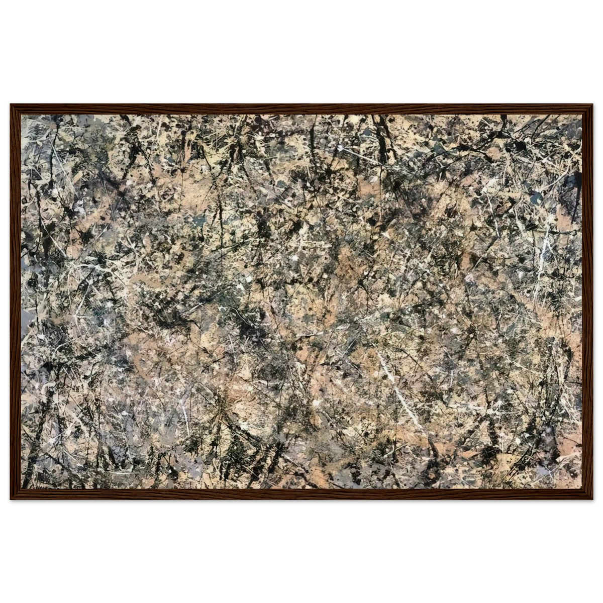 NUMBER 1 LAVENDER MIST 1950 1 Framed Poster | Jackson Pollock Framed Prints Wall Art | Jackson Pollock Store