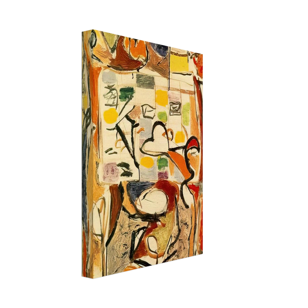 THE TEA CUP Canvas | Jackson Pollock Canvas | Jackson Pollock Store