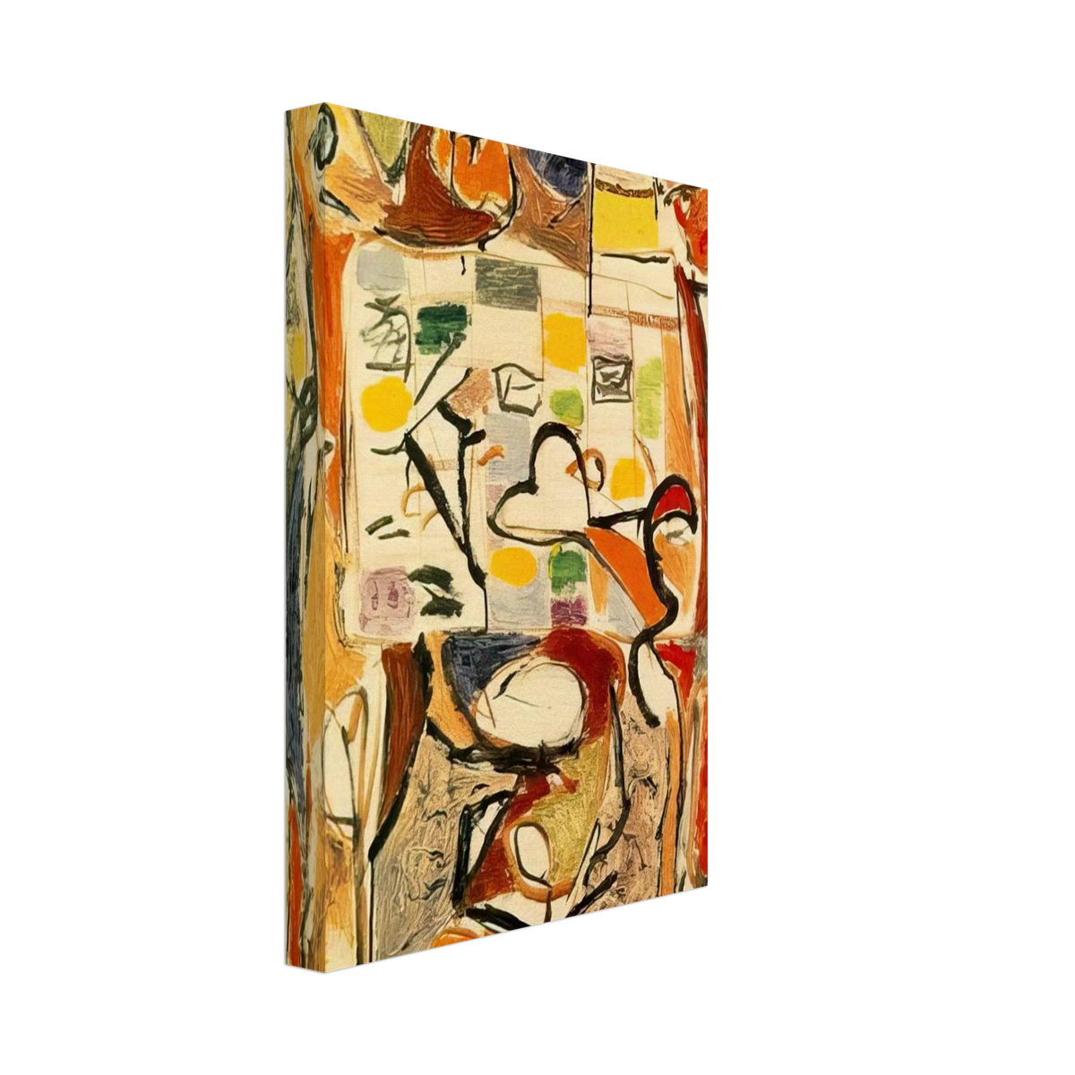 THE TEA CUP Canvas | Jackson Pollock Canvas | Jackson Pollock Store