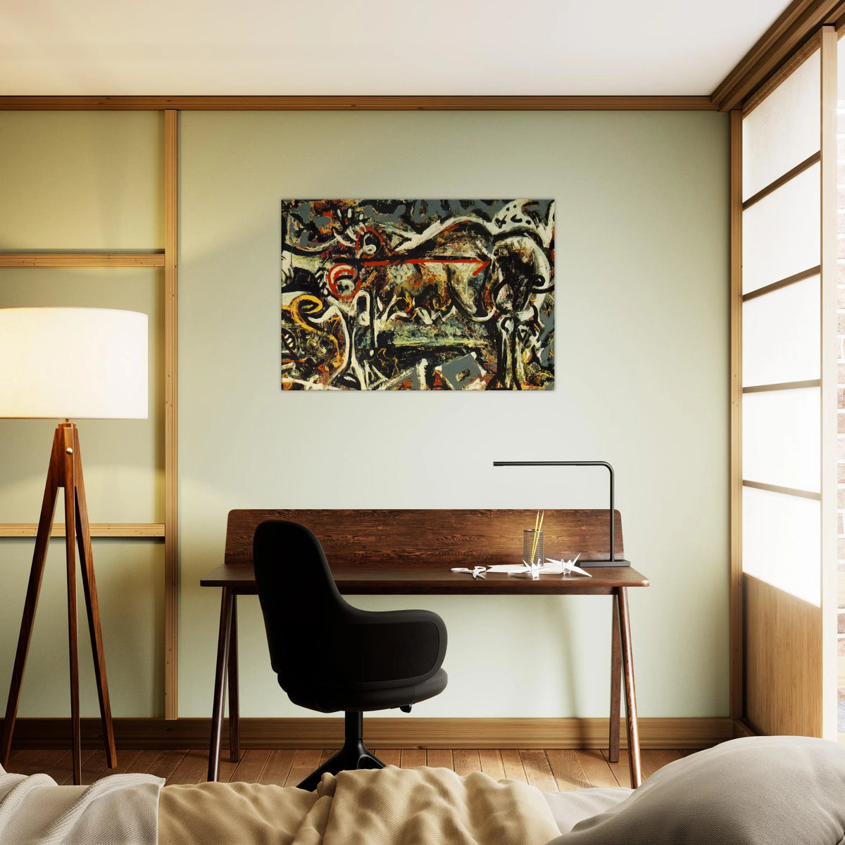 THE SHE WOLF Canvas | Jackson Pollock Canvas | Jackson Pollock Store