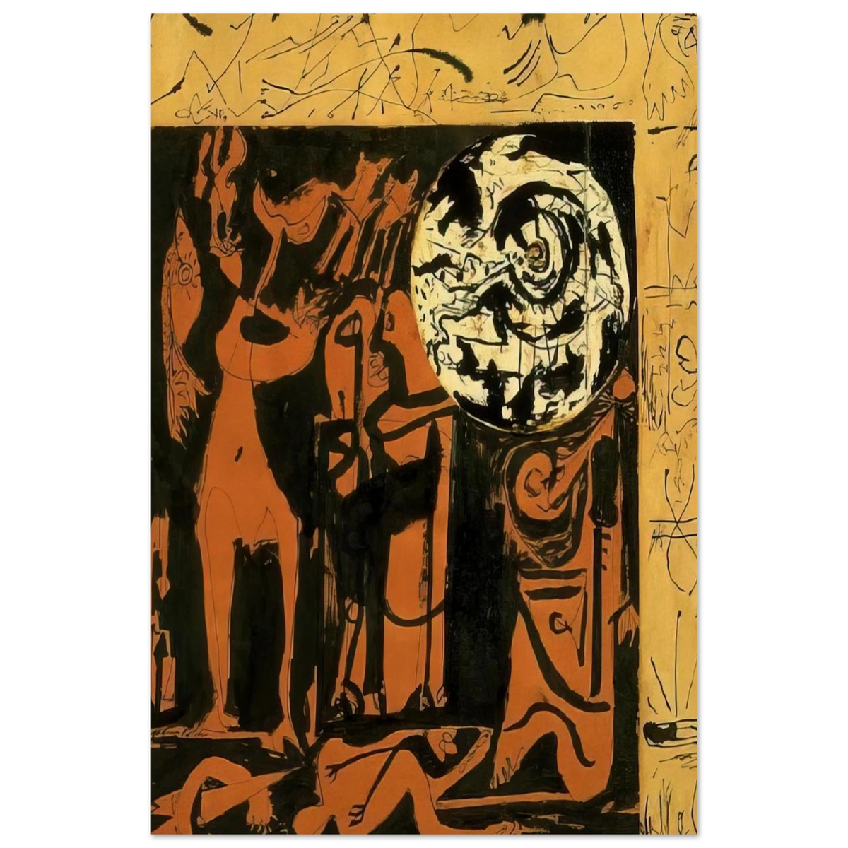 UNTITLED 3 Poster | Jackson Pollock Poster | Jackson Pollock Store