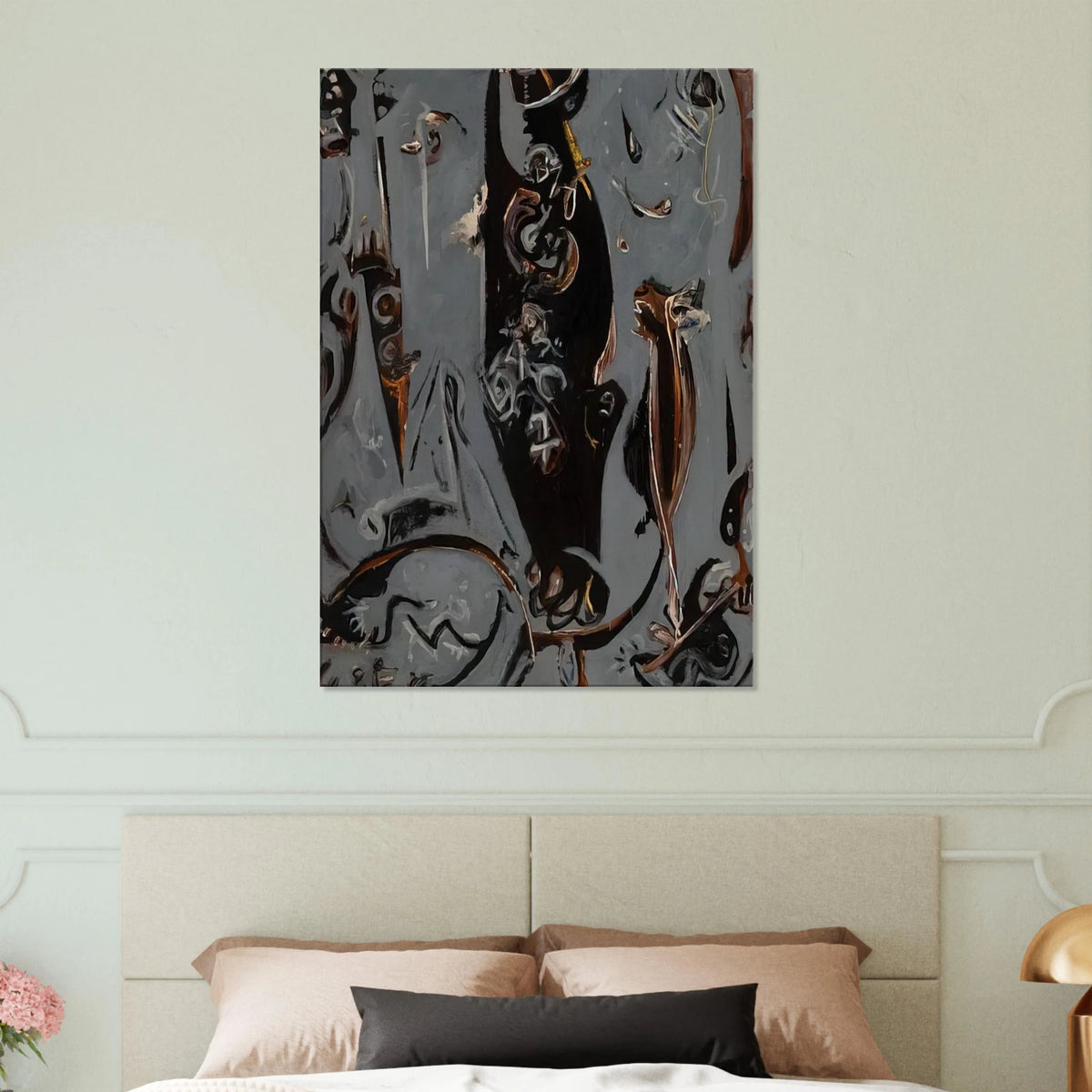TOTEM LESSON 2 1945 Canvas | Jackson Pollock Canvas | Jackson Pollock Store