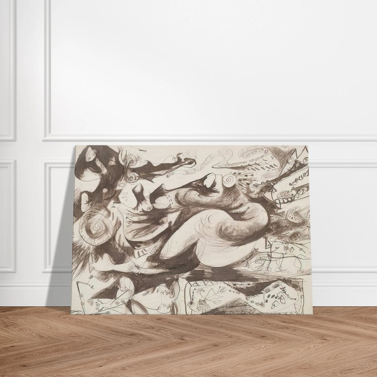 UNTITLED O CONNOR THAW 770 Canvas | Jackson Pollock Canvas | Jackson Pollock Store