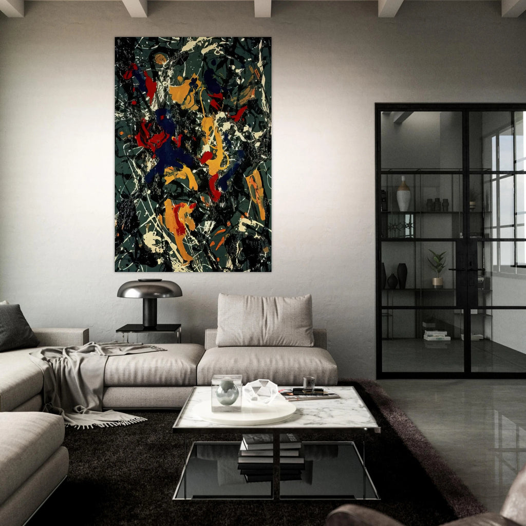 NUMBER 3 1948 Poster | Jackson Pollock Poster | Jackson Pollock Store
