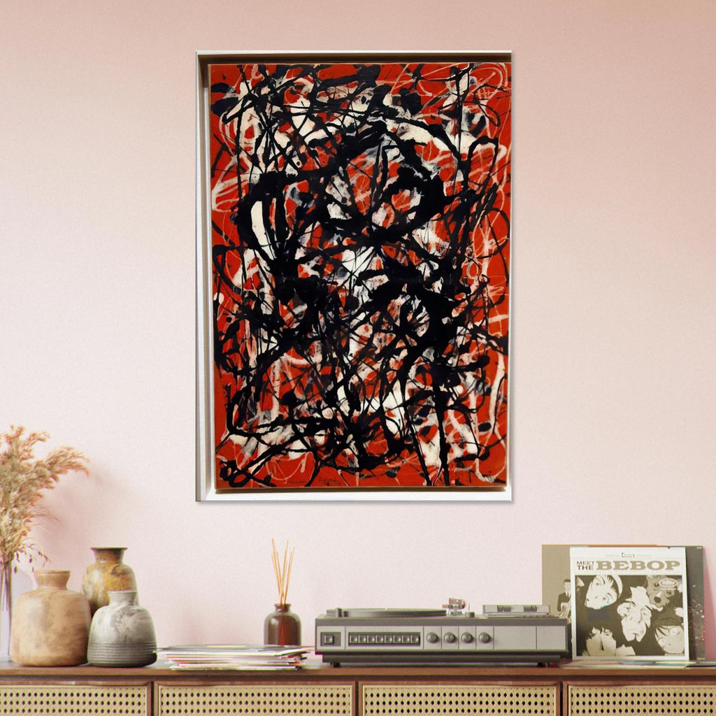 FREE FORM 1946 Canvas | Jackson Pollock Canvas | Jackson Pollock Store