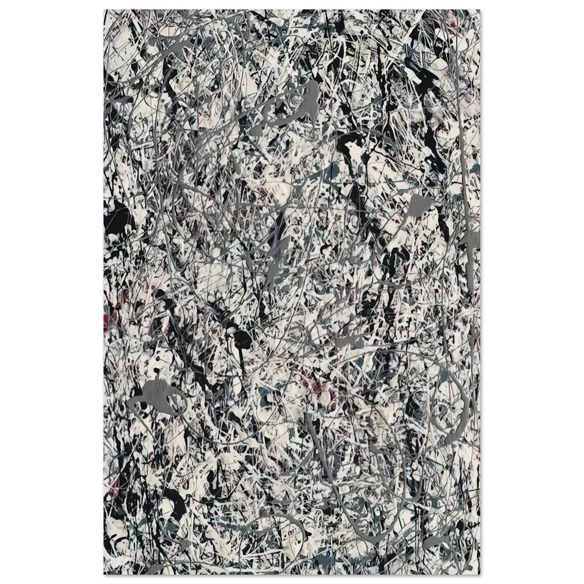 NUMBER 19 1948 Poster | Jackson Pollock Poster | Jackson Pollock Store