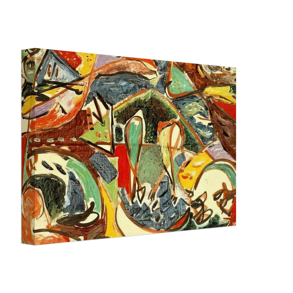 THE KEY Canvas | Jackson Pollock Canvas | Jackson Pollock Store