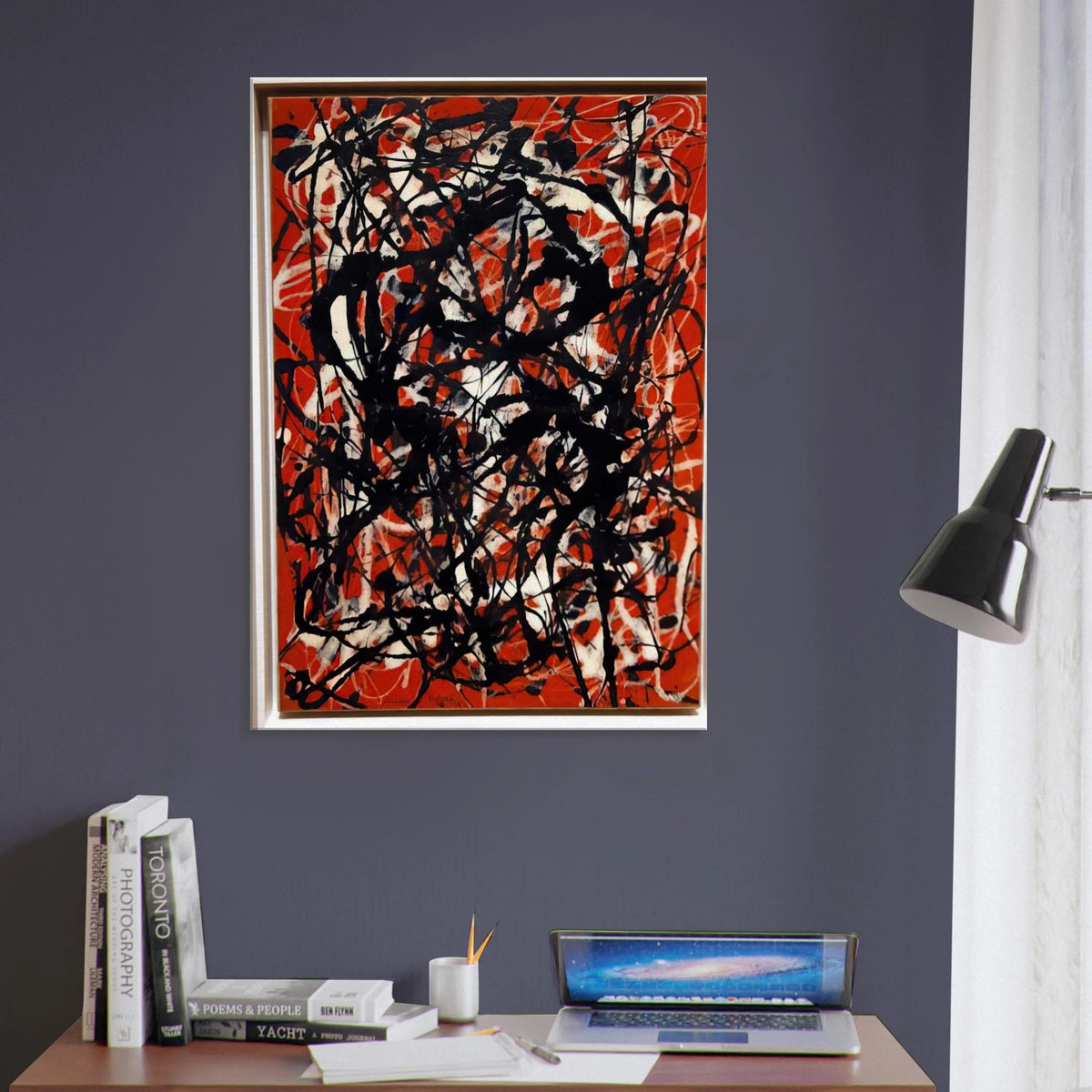 FREE FORM 1946 Canvas | Jackson Pollock Canvas | Jackson Pollock Store
