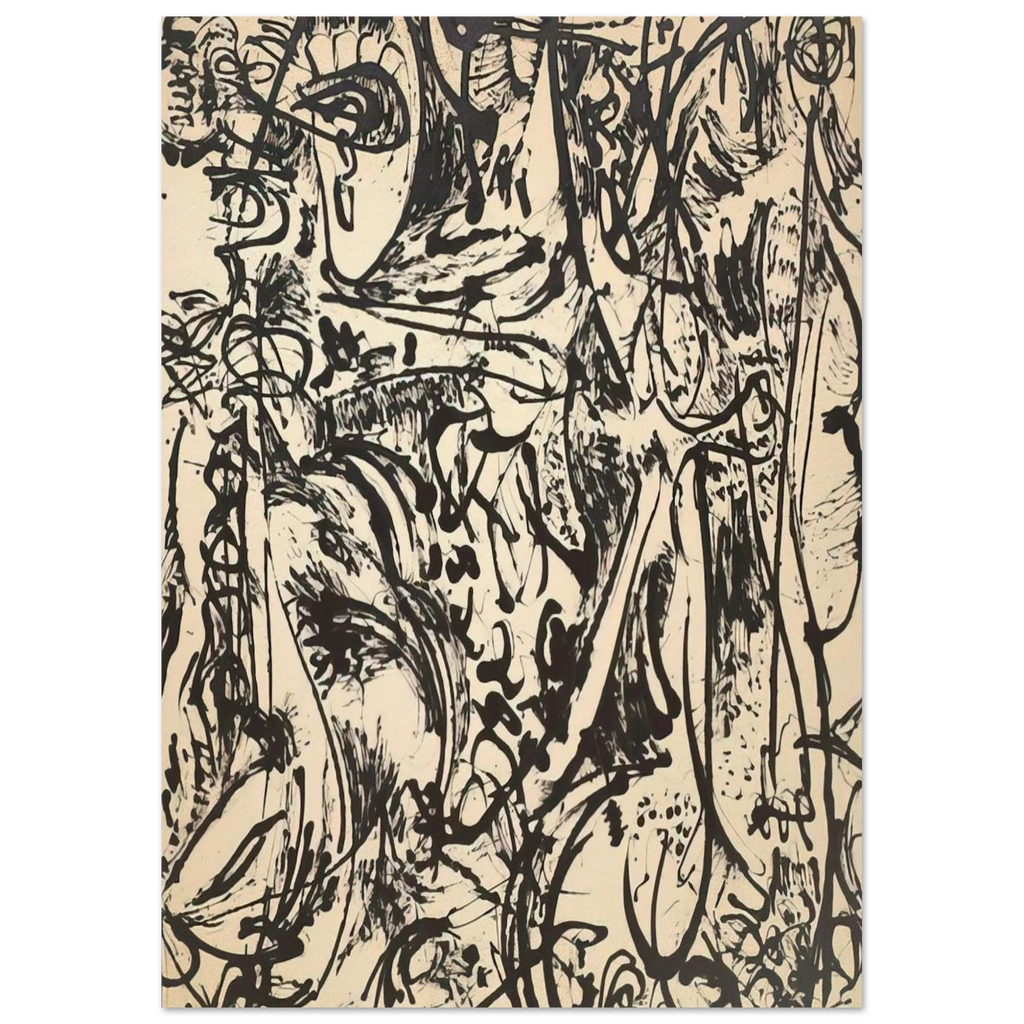 ECHO 1951 Poster | Jackson Pollock Poster | Jackson Pollock Store