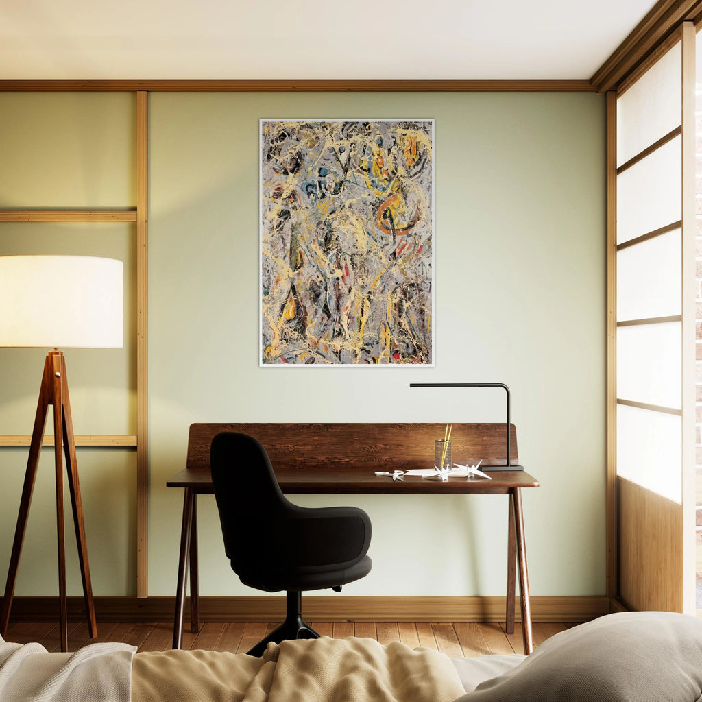 GALAXY 1947 Framed Poster | Jackson Pollock Framed Prints Wall Art | Jackson Pollock Store