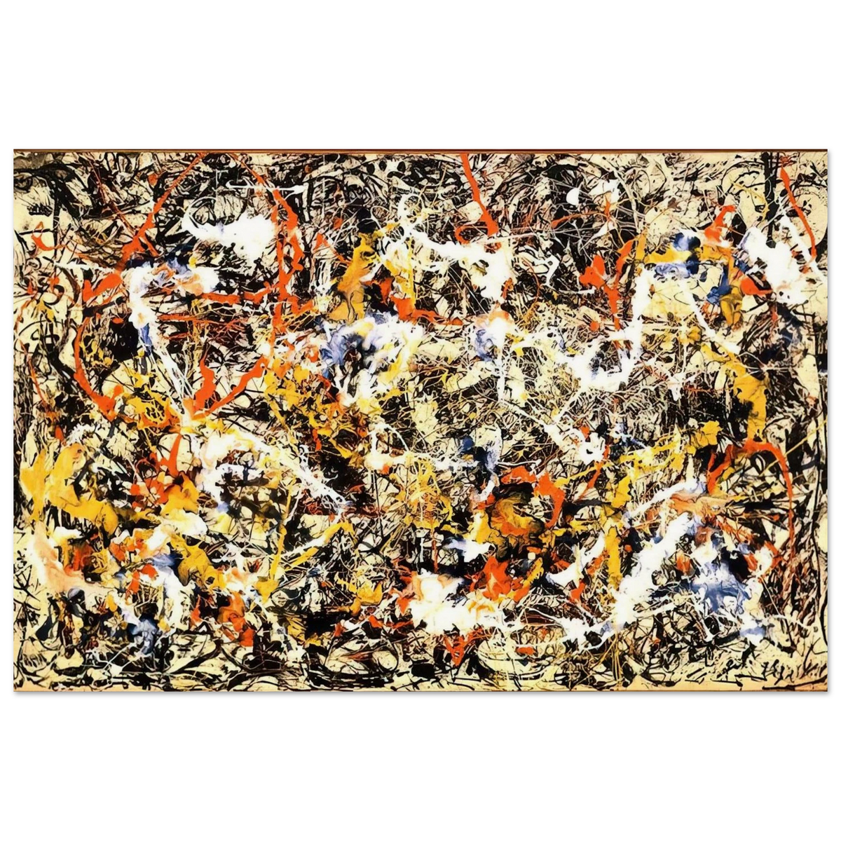 CONVERGENCE 1952 Poster | Jackson Pollock Poster | Jackson Pollock Store