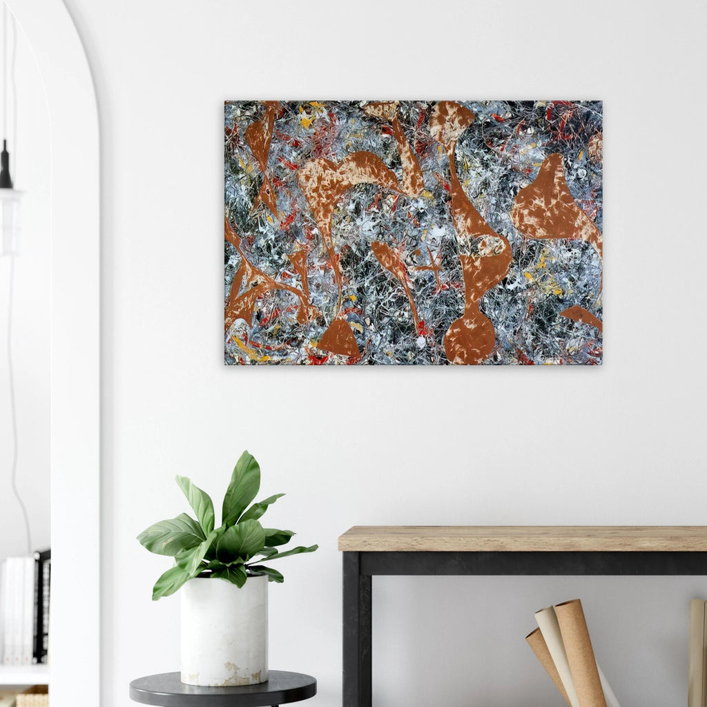 NUMBER 7 OUT OF THE WEB 1949 Canvas | Jackson Pollock Canvas | Jackson Pollock Store