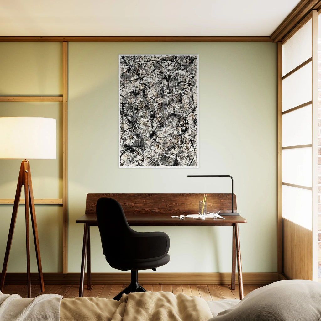 CATHEDRAL 1947 Framed Poster | Jackson Pollock Framed Prints Wall Art | Jackson Pollock Store