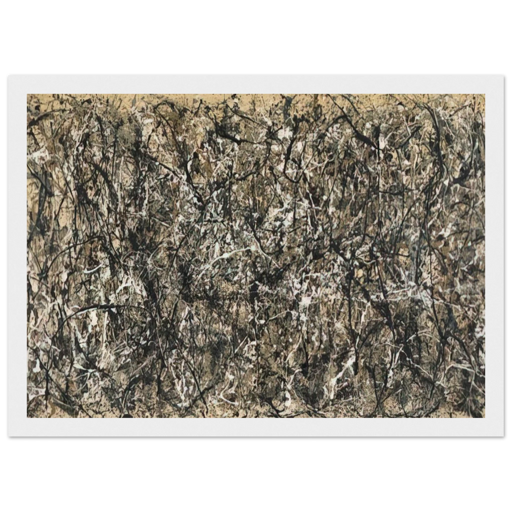 ONE NUMBER 31 1950 Framed Poster | Jackson Pollock Framed Prints Wall Art | Jackson Pollock Store