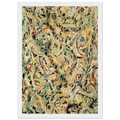 EYES IN THE HEAT 1946 Framed Poster | Jackson Pollock Framed Prints Wall Art | Jackson Pollock Store