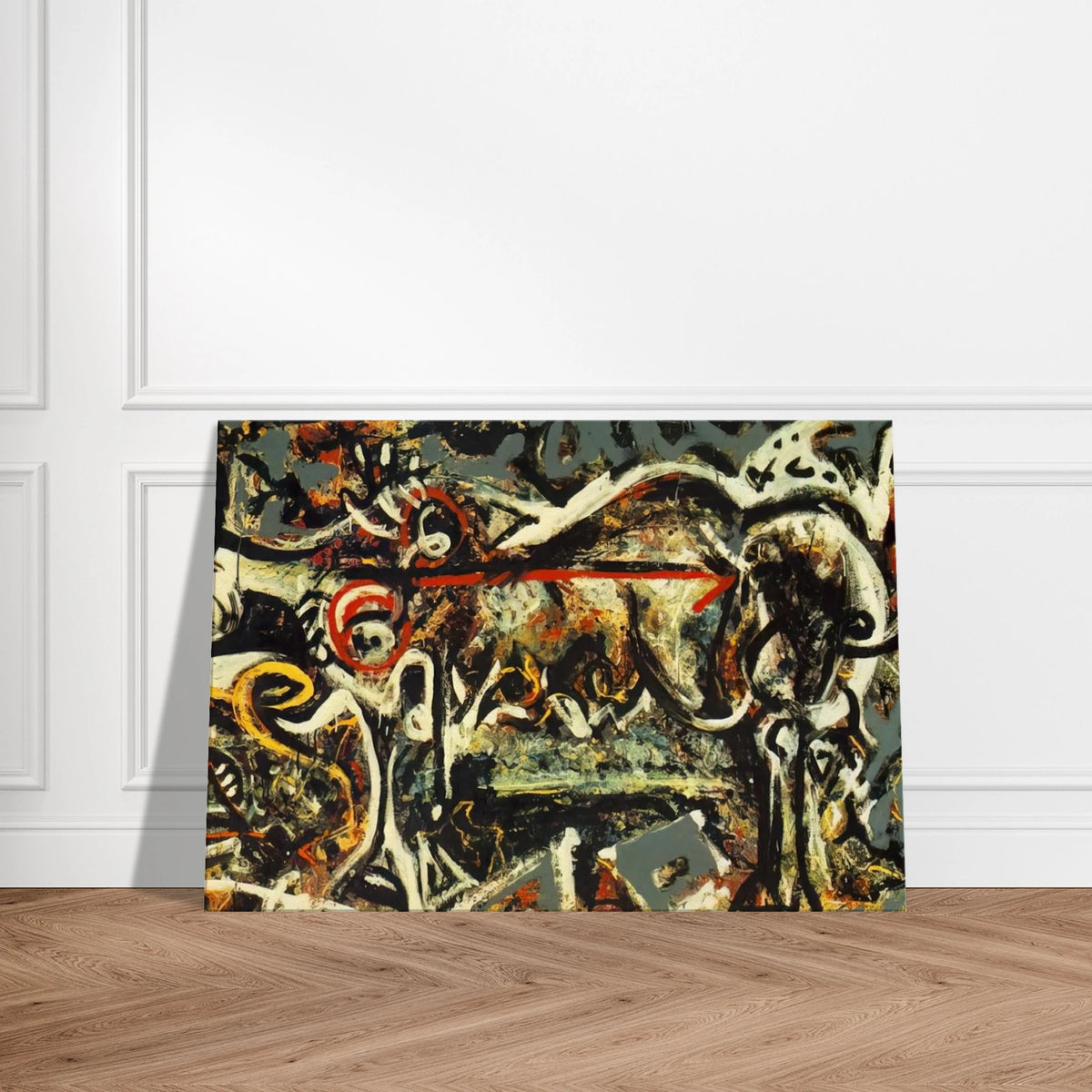 THE SHE WOLF Canvas | Jackson Pollock Canvas | Jackson Pollock Store