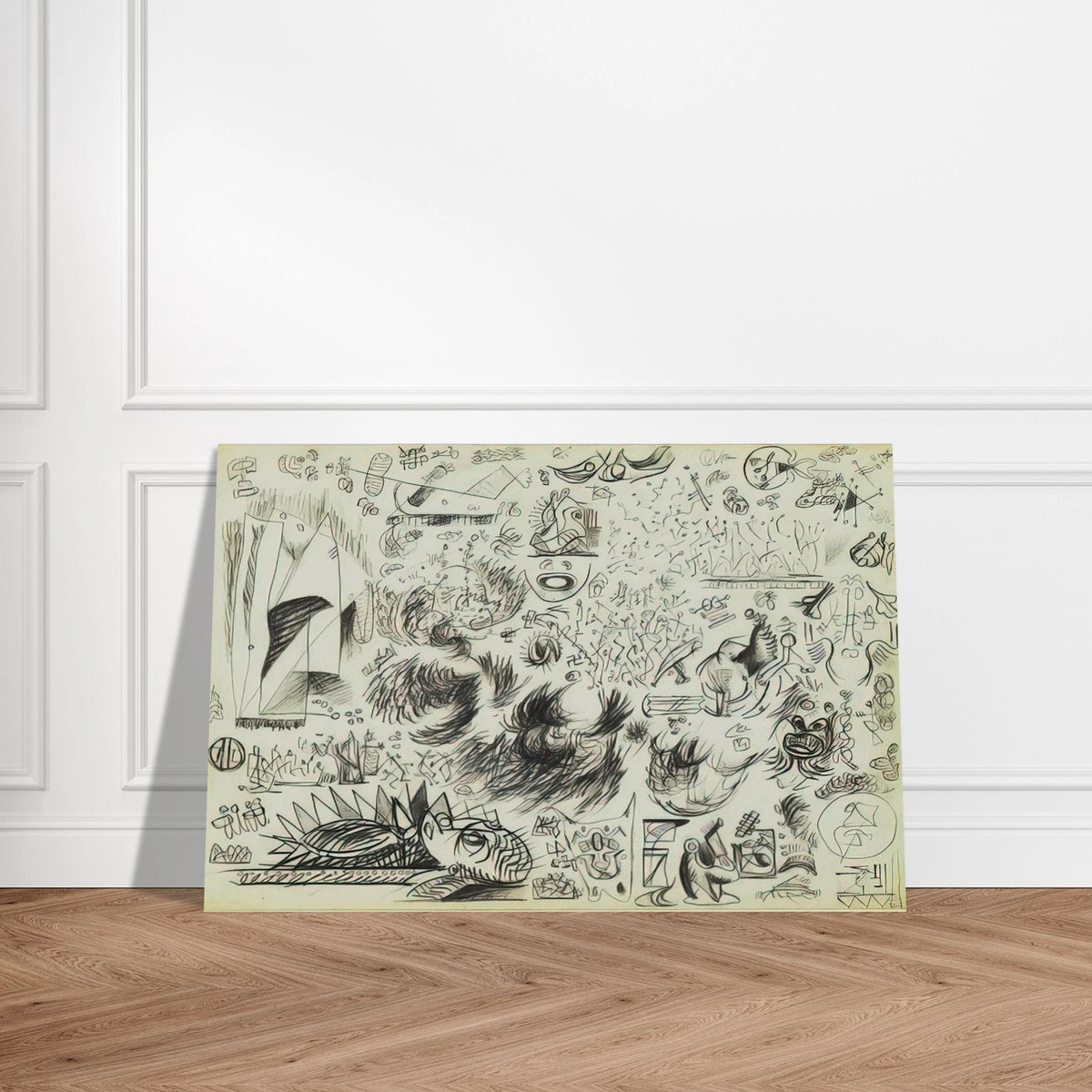 SHEET OF STUDIES 1941 Poster | Jackson Pollock Poster | Jackson Pollock Store