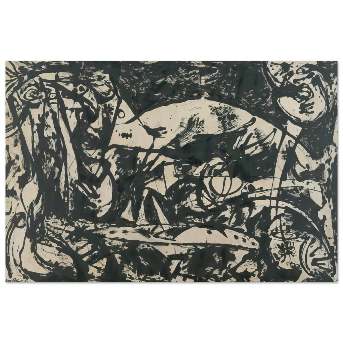 NUMBER 14 Poster | Jackson Pollock Poster | Jackson Pollock Store