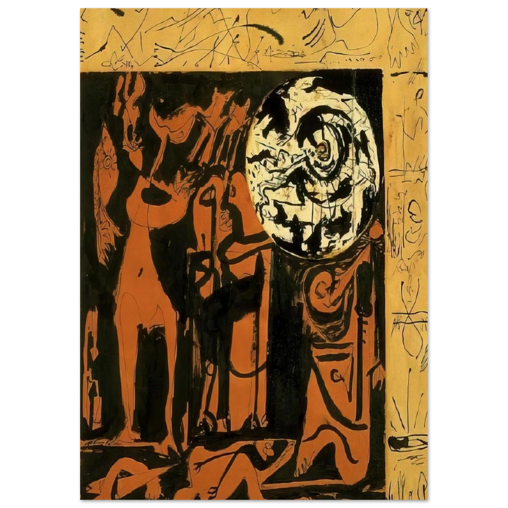 UNTITLED 3 Poster | Jackson Pollock Poster | Jackson Pollock Store
