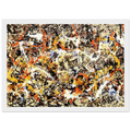 CONVERGENCE 1952 Framed Poster | Jackson Pollock Framed Prints Wall Art | Jackson Pollock Store