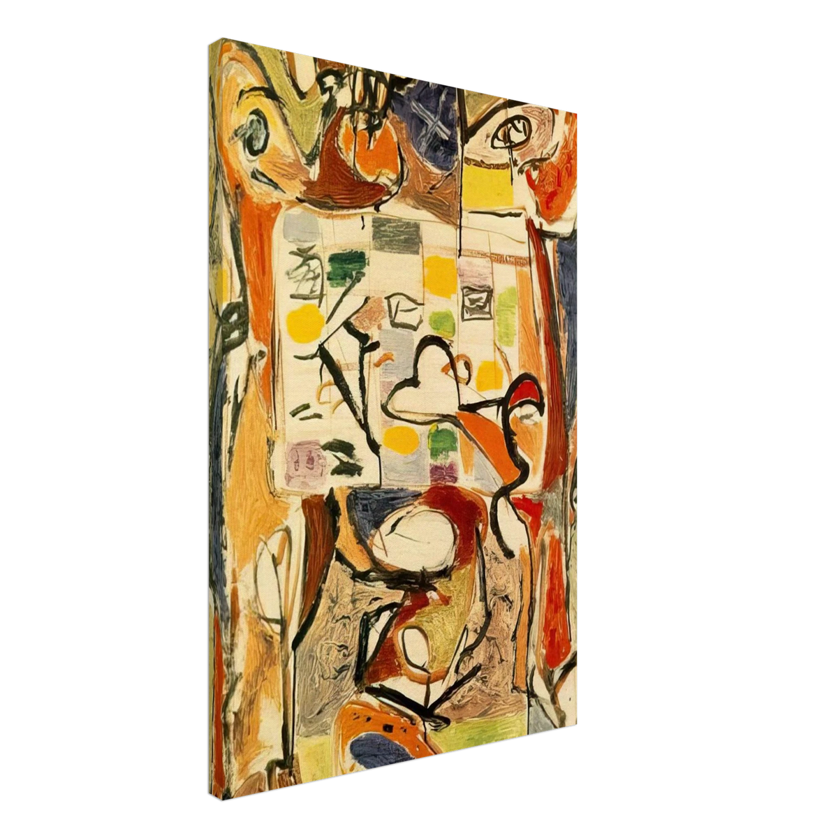 THE TEA CUP Canvas | Jackson Pollock Canvas | Jackson Pollock Store
