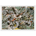 UNTITLED GREEN SILVER 1949 Framed Poster | Jackson Pollock Framed Prints Wall Art | Jackson Pollock Store
