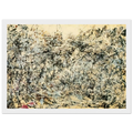 NO 1 1948 Framed Poster | Jackson Pollock Framed Prints Wall Art | Jackson Pollock Store