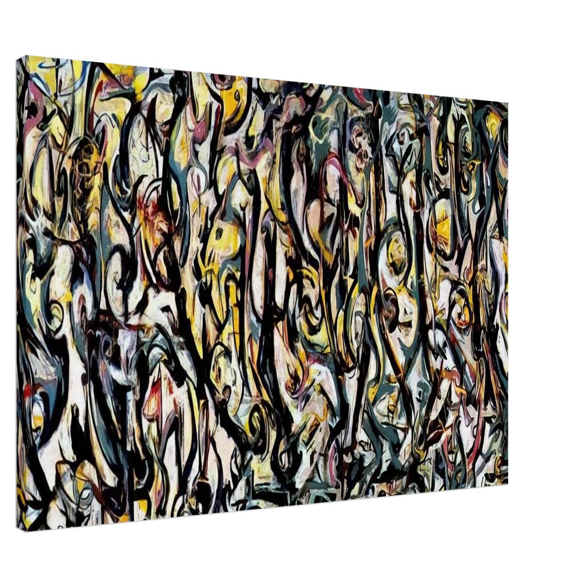 MURAL 1943 1 Canvas | Jackson Pollock Canvas | Jackson Pollock Store