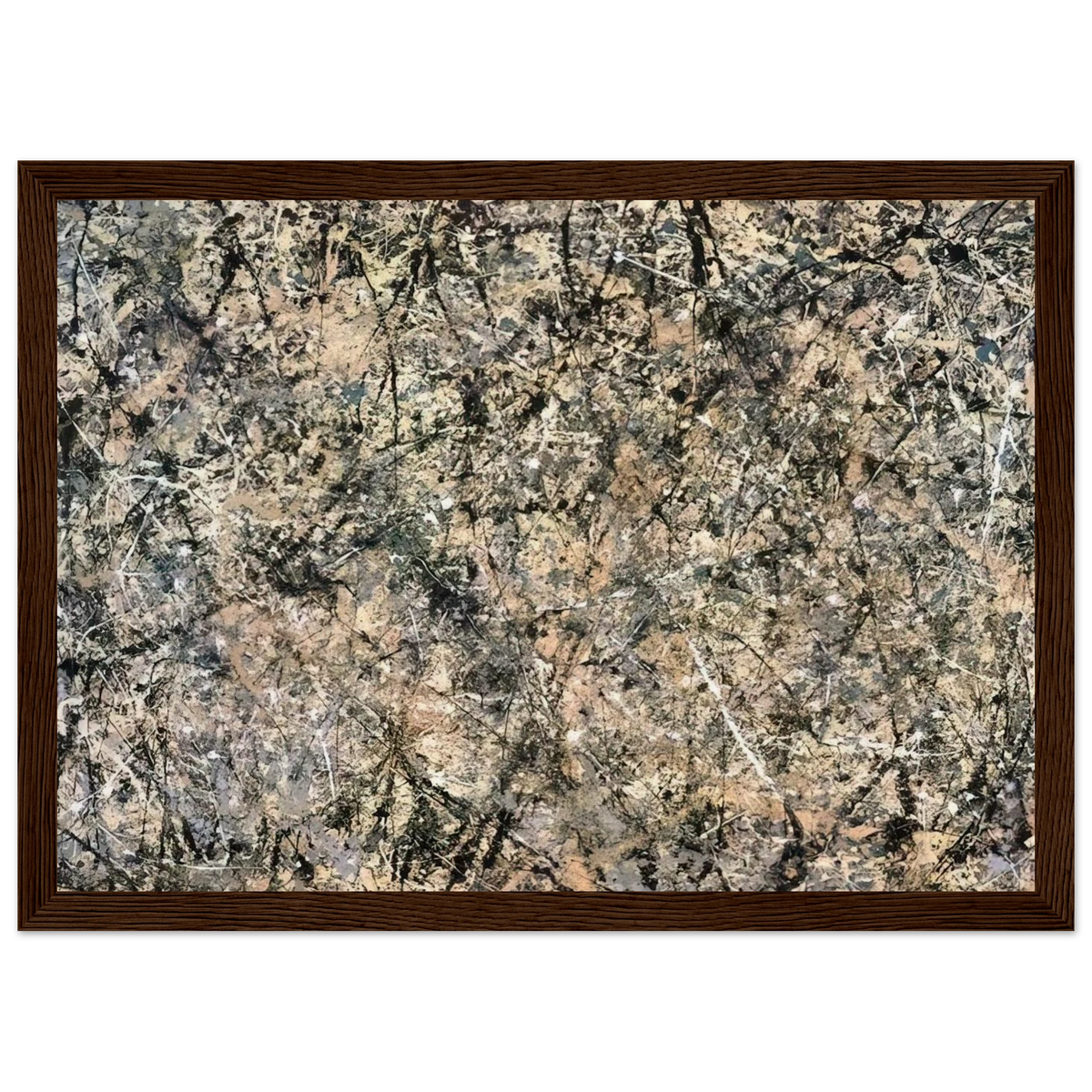 NUMBER 1 LAVENDER MIST 1950 1 Framed Poster | Jackson Pollock Framed Prints Wall Art | Jackson Pollock Store
