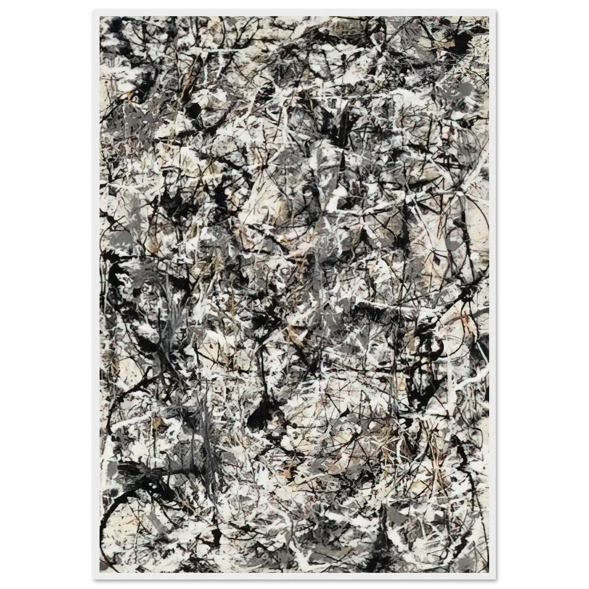 CATHEDRAL 1947 Framed Poster | Jackson Pollock Framed Prints Wall Art | Jackson Pollock Store