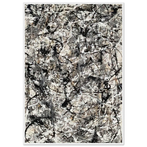 CATHEDRAL 1947 Framed Poster | Jackson Pollock Framed Prints Wall Art | Jackson Pollock Store