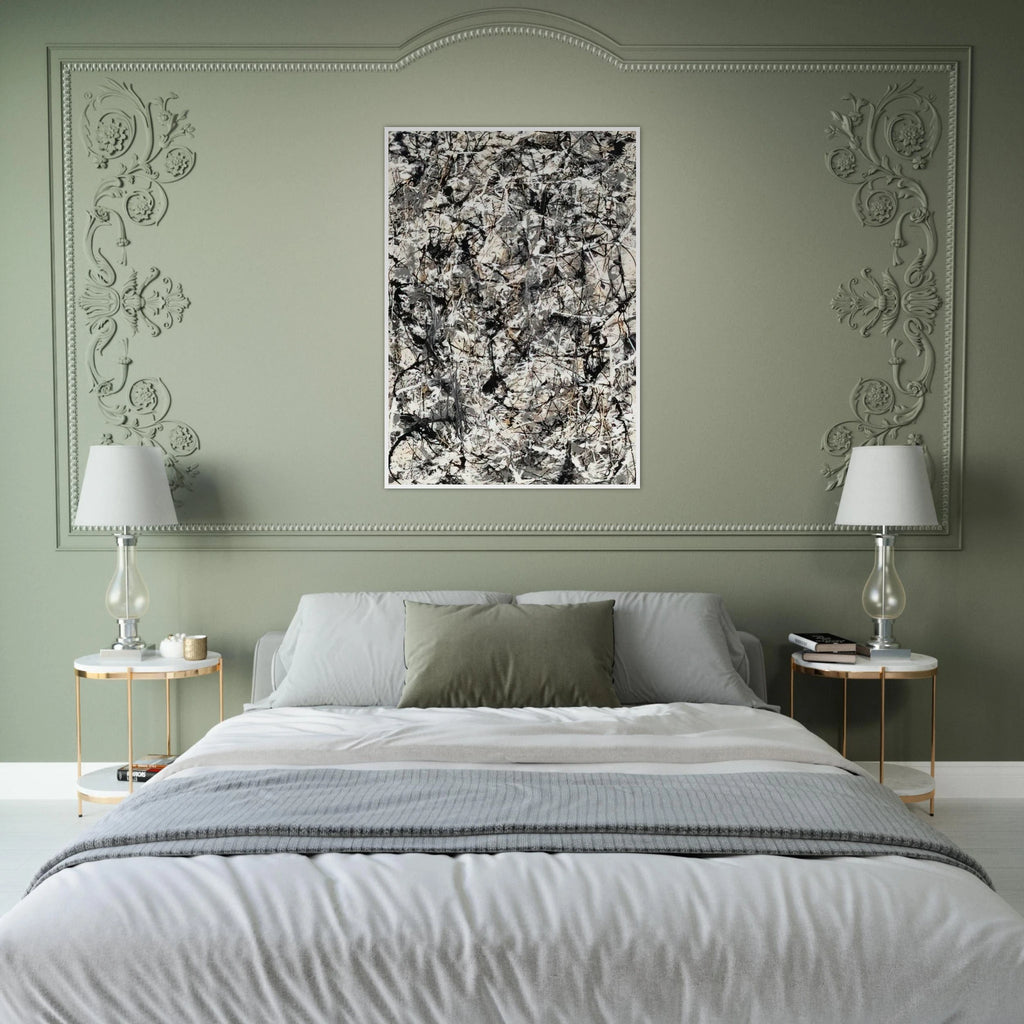 CATHEDRAL 1947 Framed Poster | Jackson Pollock Framed Prints Wall Art | Jackson Pollock Store