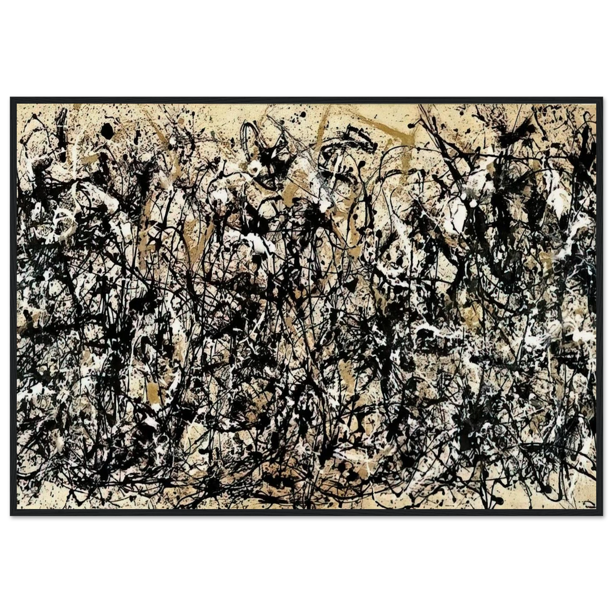 NOT_DETECTED_185311 Framed Poster | Jackson Pollock Framed Prints Wall Art | Jackson Pollock Store