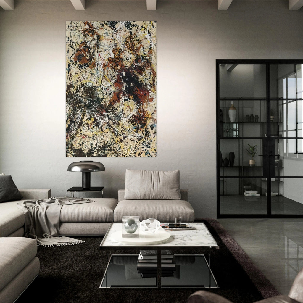 NUMBER 12 1949 Poster | Jackson Pollock Poster | Jackson Pollock Store