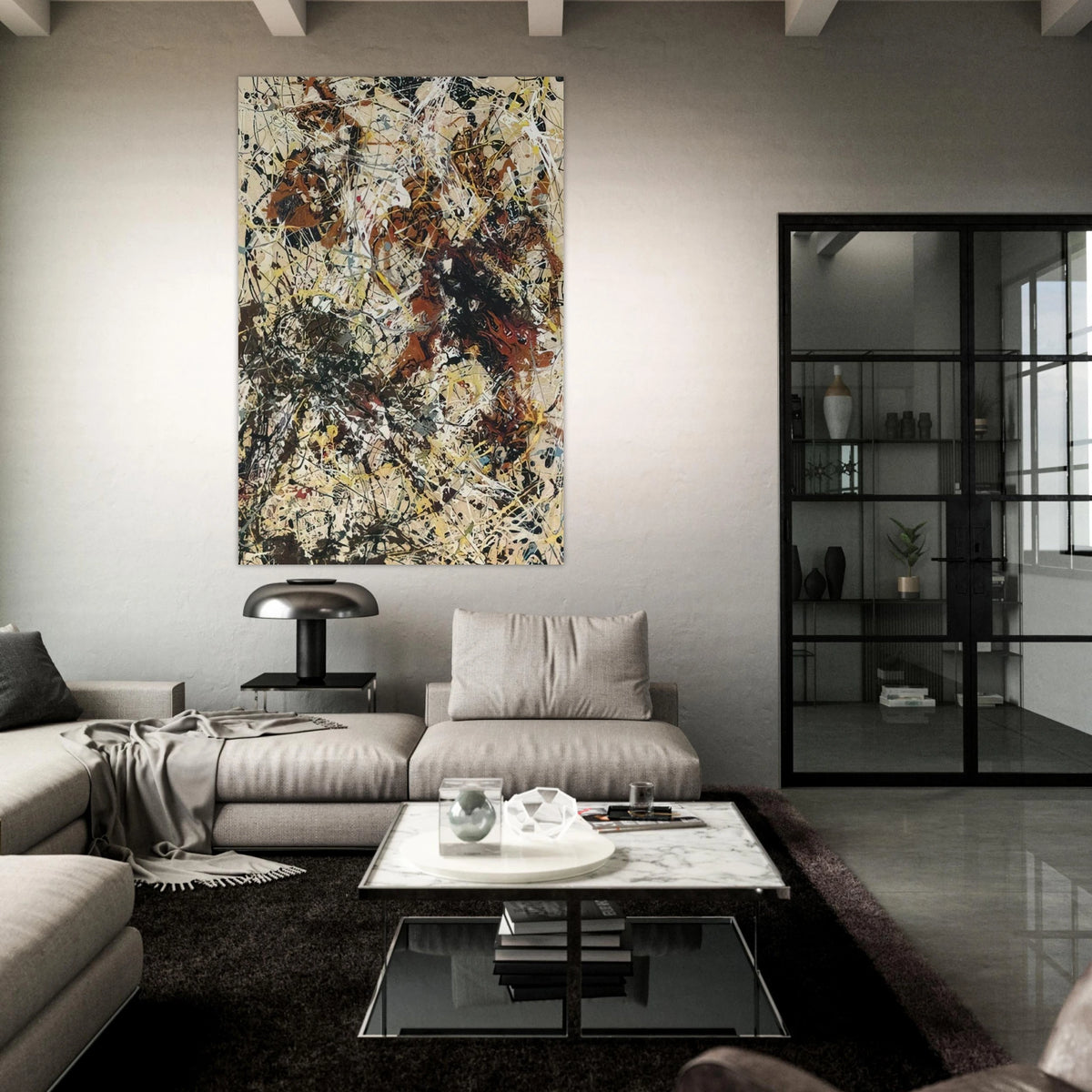 NUMBER 12 1949 Poster | Jackson Pollock Poster | Jackson Pollock Store