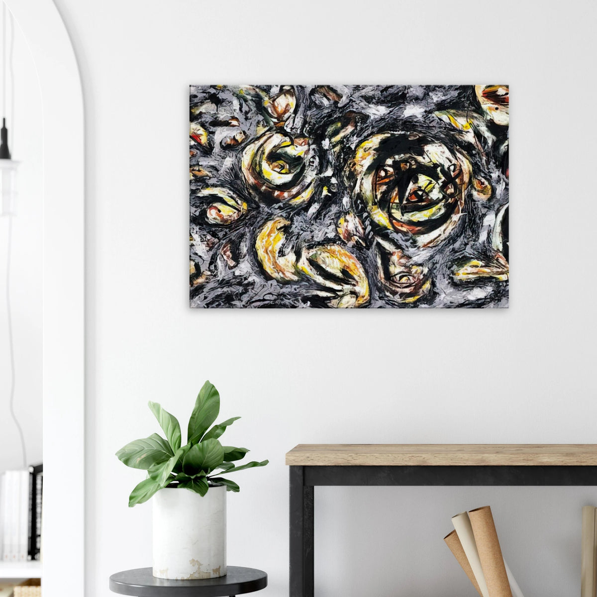 OCEAN GREYNESS 1953 Canvas | Jackson Pollock Canvas | Jackson Pollock Store