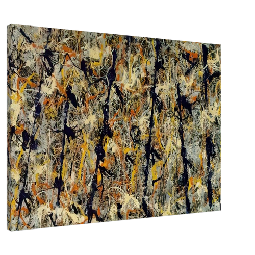 BLUE POLES NUMBER 11 1952 1 Canvas | Jackson Pollock Canvas | Jackson Pollock Store