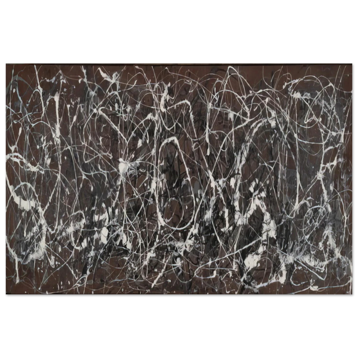 NUMBER 13A ARABESQUE 1948 Poster | Jackson Pollock Poster | Jackson Pollock Store