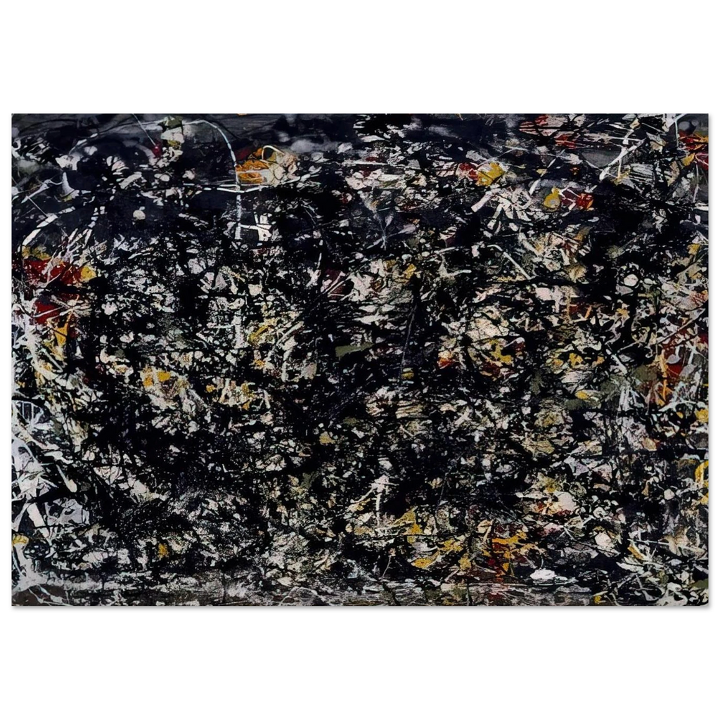 NUMBER 6 1949 Poster | Jackson Pollock Poster | Jackson Pollock Store